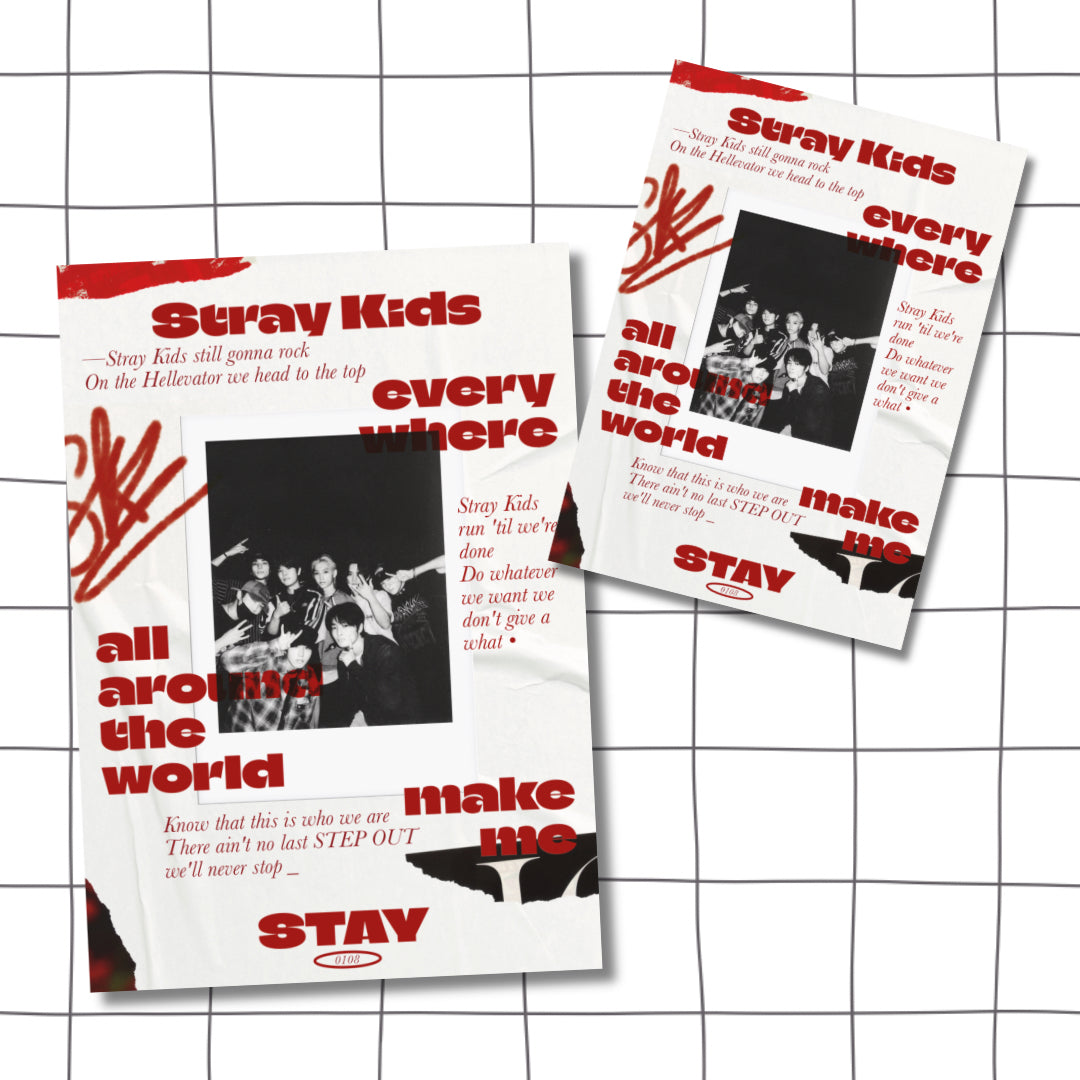 POSTER - STRAYKIDS LYRICS