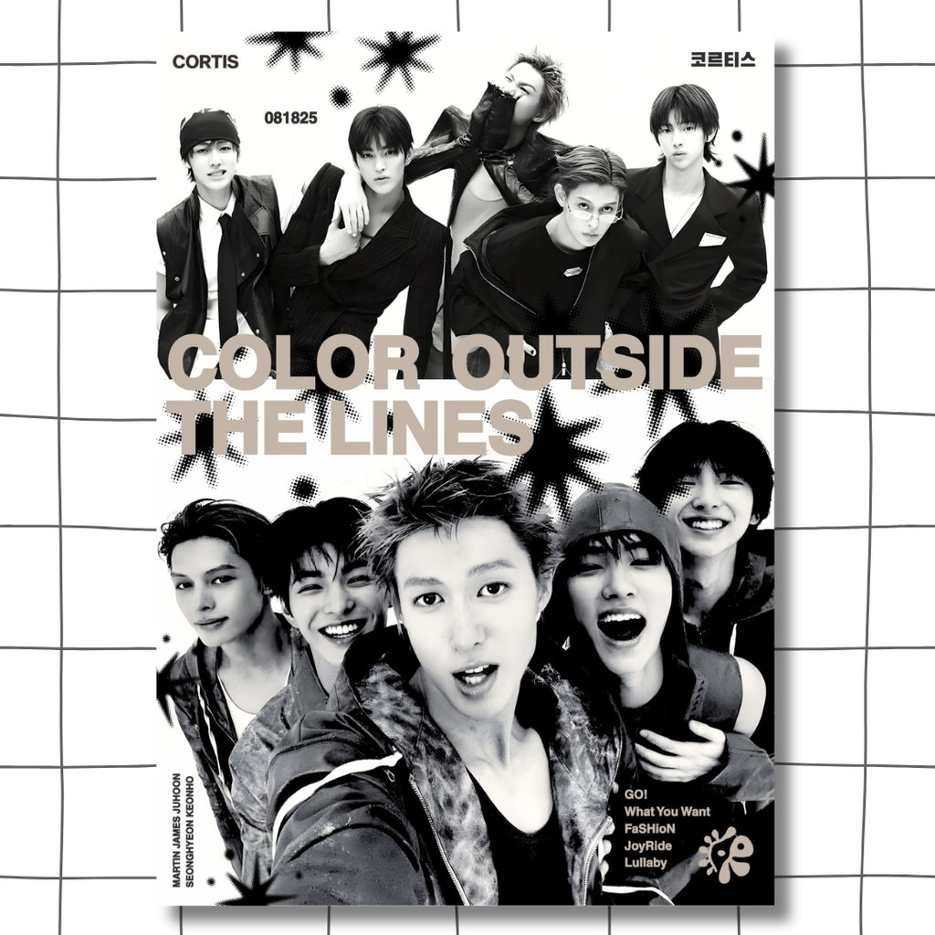 POSTER - CORTIS COLOR OUTSIDE THE LINE