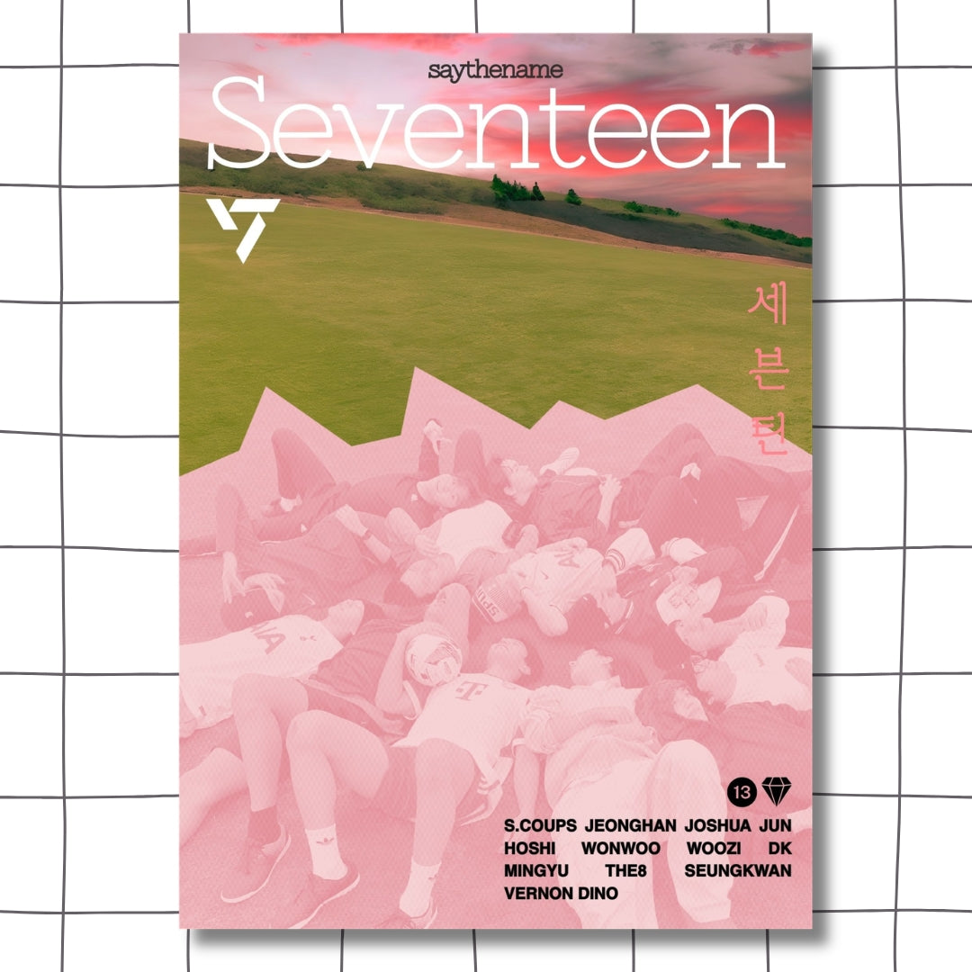 POSTER - SEVENTEEN SAY THE NAME