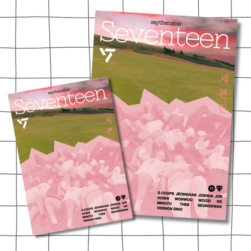 POSTER - SEVENTEEN SAY THE NAME