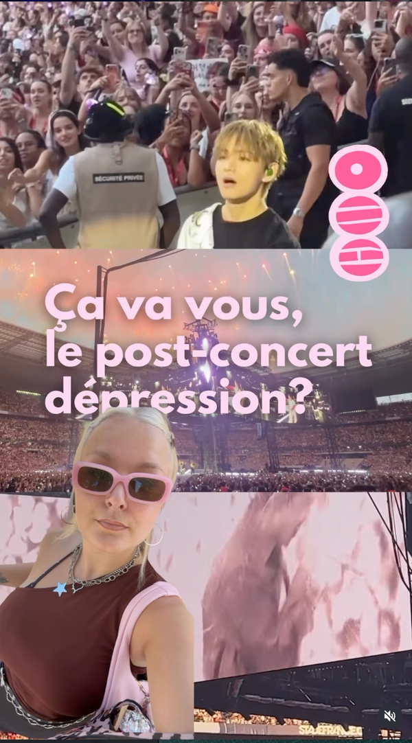 Le déni est total…💜🫠Si vous aussi vous êtes en boucle sur vos vidéos, on est ensemble dans le post concert depression