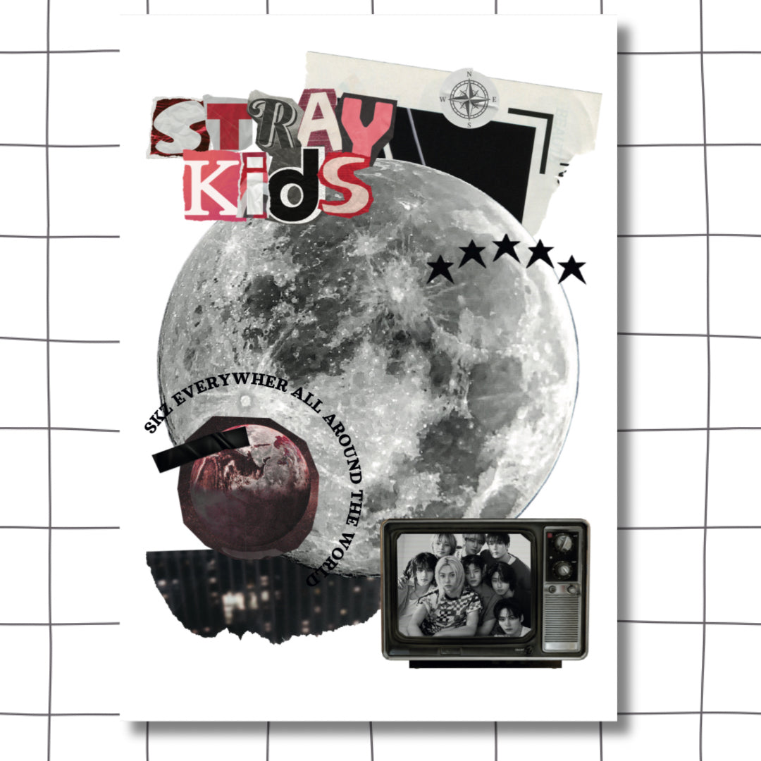 POSTER - STRAYKIDS AROUND THE MOON