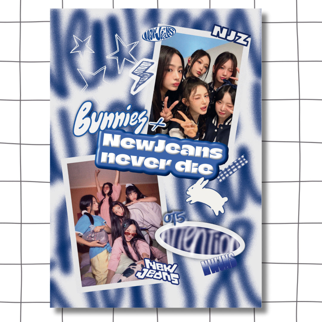 POSTER - NEWJEANS NEVER DIE
