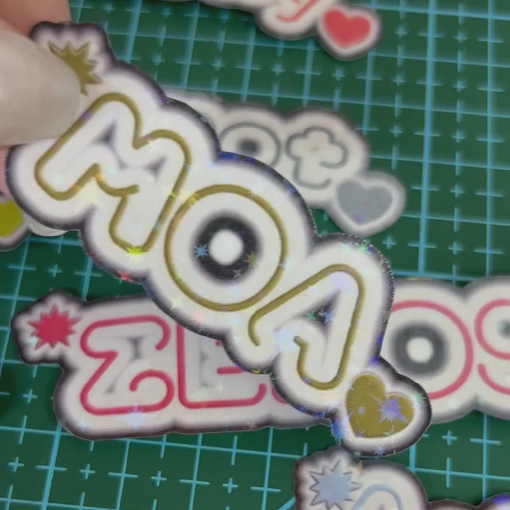STICKERS FANDOM HOLOGRAPHIQUE